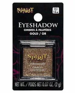 Glitter Gold Eyeshadow Makeup