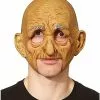Chinless Old Man Half Mask 2 Chinless Old Man Half Mask -Halloween Shop 01271469 a