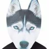 Big Head Foam Husky Half Mask -Halloween Shop 01346493 a