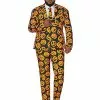 Adult Jack-O-Lantern Plus Size Suit -Halloween Shop 01381524 a