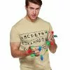 Adult Alphabet Wall T Shirt - Stranger Things -Halloween Shop 01381979 a