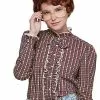 Adult Ruffle Barb Shirt - Stranger Things -Halloween Shop 01382225 a