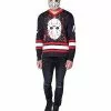 Jason Voorhees Hockey Jersey - Friday The 13th -Halloween Shop 01405588 a