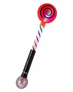 Light-Up LED Scary Clown Wand 6 Light-Up LED Scary Clown Wand -Halloween Shop 01473289 b
