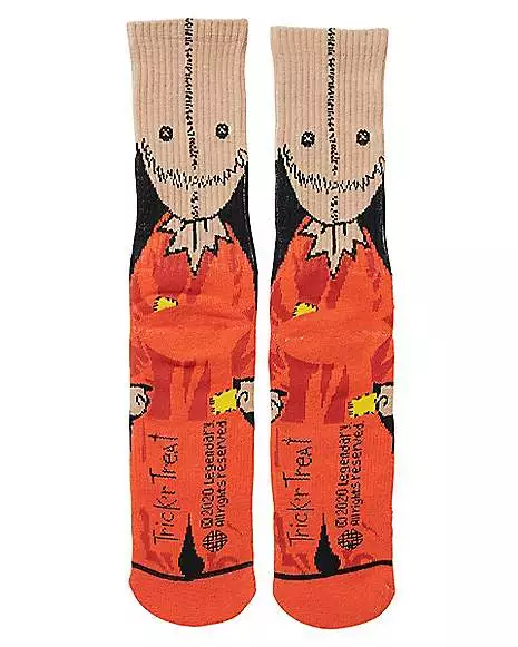 Sam Face Crew Socks - Trick 'r Treat 4 Sam Face Crew Socks - Trick 'r Treat - Image 2