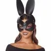Black Bunny Eye Mask -Halloween Shop 01515212 a