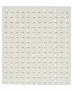 Front Page 39 White Press On Pearls