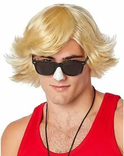 Blonde Shag Wig