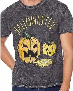 Hallowasted T Shirt 8 Hallowasted T Shirt -Halloween Shop 01526235 c