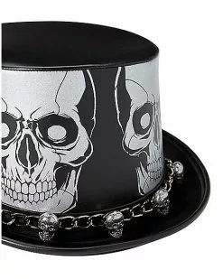 Skeleton Top Hat -Halloween Shop 01531136 d
