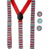 Thing 1 And Thing 2 Suspenders - Dr. Seuss -Halloween Shop 01532845 a