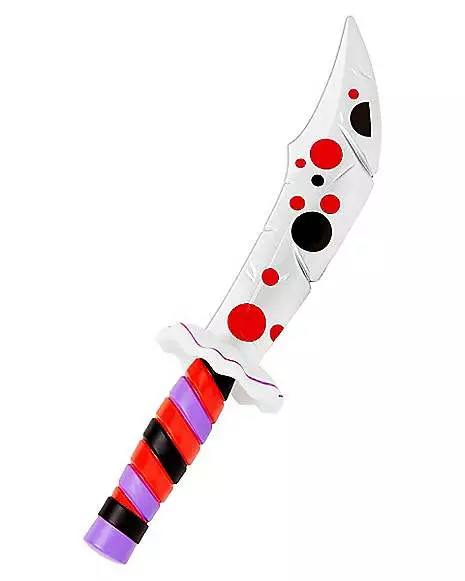 Kids Polka Dot Scary Clown Knife 3 Kids Polka Dot Scary Clown Knife