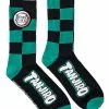 Tanjiro Kamado Crew Socks - Demon Slayer