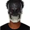 Light-Up Dark Skeleton Mask -Halloween Shop 01558808 a