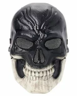 Light-Up Dark Skeleton Mask -Halloween Shop 01558808 d