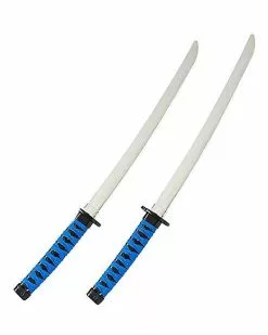Kids Blue Ninja Swords With Harness -Halloween Shop 01567940 c