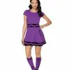 Adult Vivid Violet Crayon Dress Costume - Crayola -Halloween Shop 01600527 a