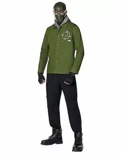 Adult The Riddler Jacket - The Batman 7 Adult The Riddler Jacket - The Batman -Halloween Shop 01601400 c