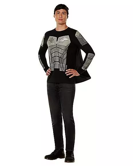 Caped Batman Long Sleeve T Shirt 5 Caped Batman Long Sleeve T Shirt - Image 3
