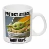 The Child Grogu Take Naps Coffee Mug 20 Oz. - The Mandalorian -Halloween Shop 03627650 a