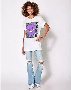Gengar T Shirt - Pokemon -Halloween Shop 03999372 c