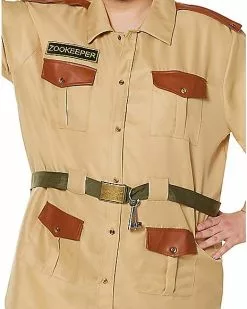 Adult Men's Zookeeper Plus Size Costume -Halloween Shop 07518327 d