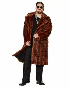 Faux Fur Coat -Halloween Shop 07521479 e