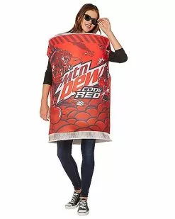 Adult Code Red Costume - Mountain Dew -Halloween Shop 07656531 c