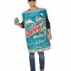 Adult 3D Mountain Dew Baja Blast Costume 1 Adult 3D Mountain Dew Baja Blast Costume -Halloween Shop 07656556 a