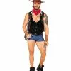 Adult Showdown Cowboy Costume -Halloween Shop 07677180 a